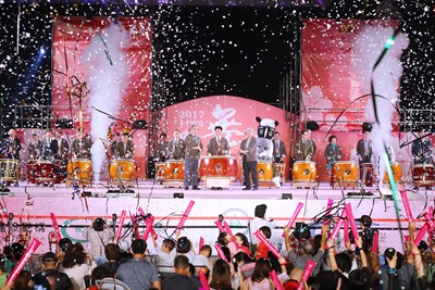 台中國際踩舞祭登場 林市長盼台中充滿節慶氣氛