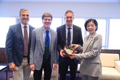The Auckland City Council Delegation of New Zealand, a sister city for Taichung, visited the Taichung City Government-Deputy Mayor Wang- Continue to deepen exchanges between the two parties