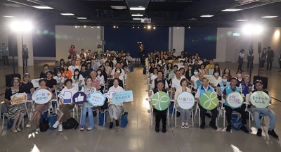 The winners of the 7th Taichung City Fiber Creation Award gathered together