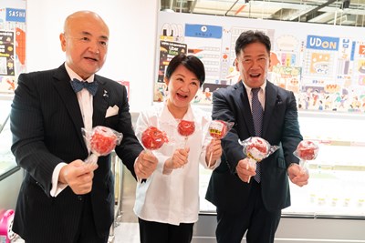 Chief Representative Katayama and Mayor Lu introduced Taichung's delicious hidden gem restaurants and exciting attractiions