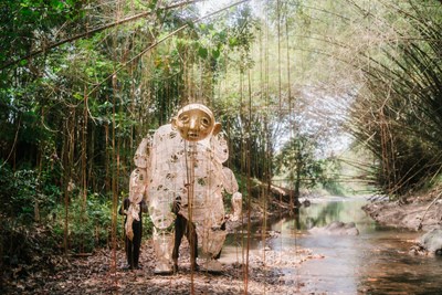 Papermoon Puppet Theatre, KALI—The River of Memories (2022), mixed media, dimensions variable; photography by Rangga Yudhistira.