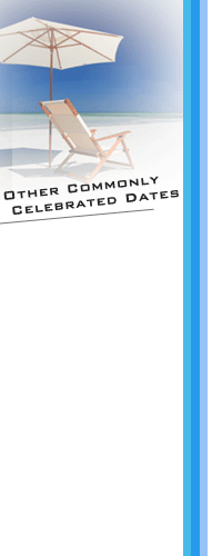 Other Commonly Celebrated Dates 