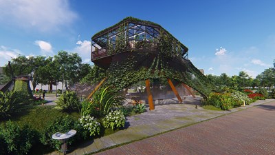 Flora Expo Houli Area is welcoming Taiwan’s first Circular Building “Holland Hall”