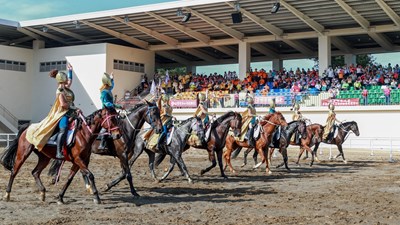 Almaty Equestrian Performance of Kazakhstan