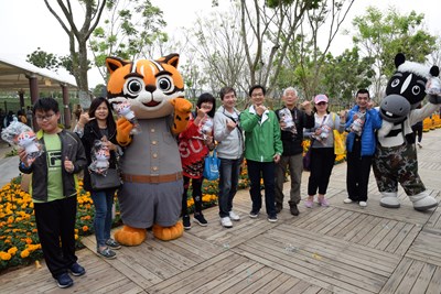 New policy continues to reap benefits! Number of Taichung flora expo visitors exceeds the 6 million mark – Mascots make a surprise appearance to hand out souvenirs