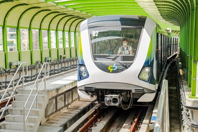 The Green Line of Taichung MRT is approved with official operations-free ride as planned by the Taichung City Government