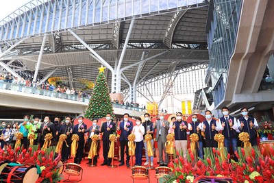 Opening of the first station mall in central Taiwan - Tielu Avenue – Mayor Lu: Revitalizing the old city district