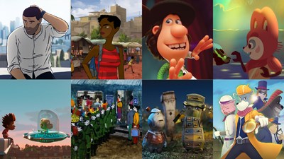 Photos of recommended feature films for the 2022 Taichung International Animation Festival