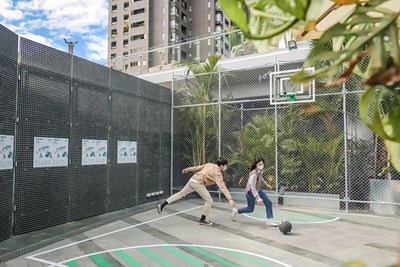 PARK2 Calligraphy Square creates a different sports experience space in the city.